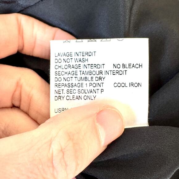 Carven Black Mini Dress Twist - Picture 6 of 9